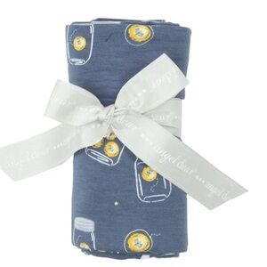 Angel Dear Fireflies Swaddle NWT